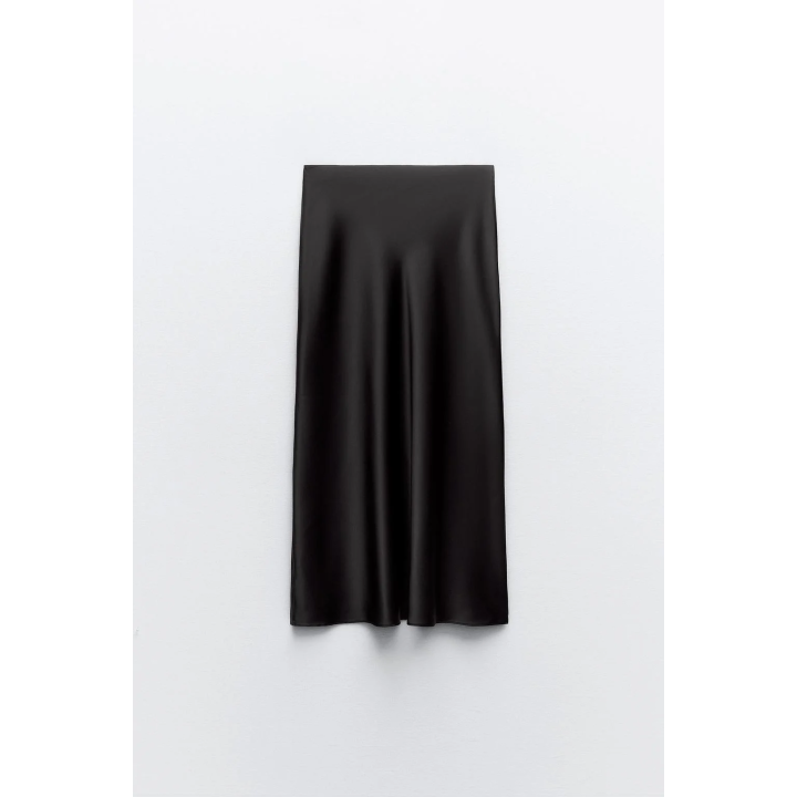 АТЛАСНАЯ ЮБКА МИДИ