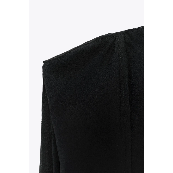 УДЛИНЕННЫЙ ТОП БЕЗ БРЕТЕЛЕЙ — ZW COLLECTION