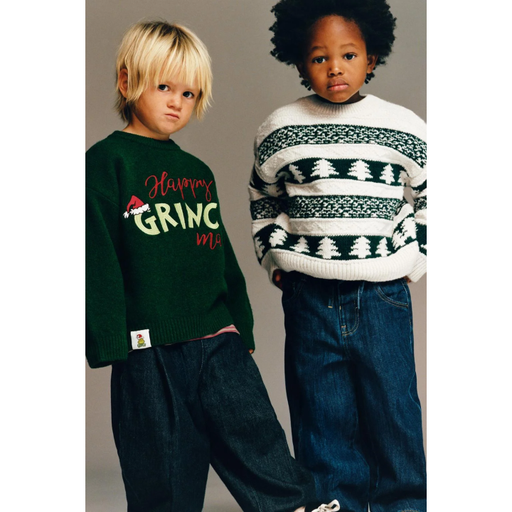 Джемпер с вязаным рисунком дерева