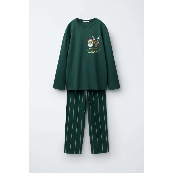 Пижама в полоску для детей от 6 до 14 лет