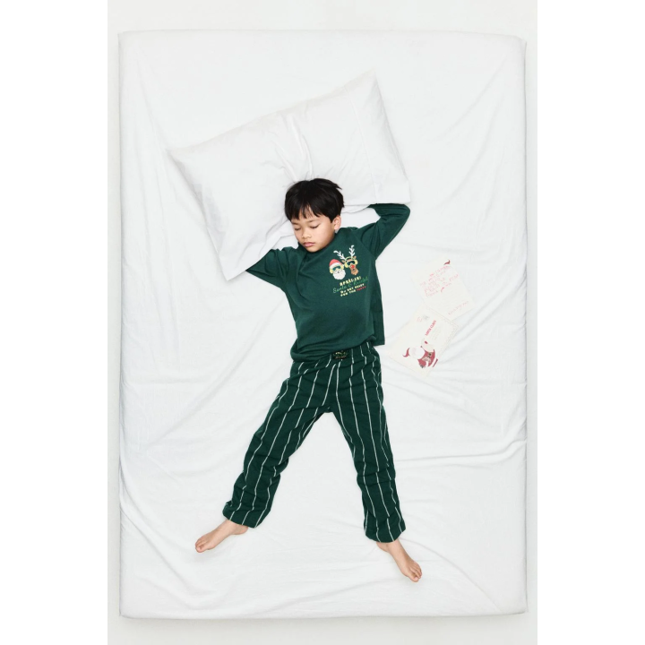 Пижама в полоску для детей от 6 до 14 лет