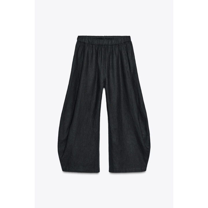 ЛЬНЯНЫЕ БРЮКИ С ОБЪЕМОМ — ZW COLLECTION