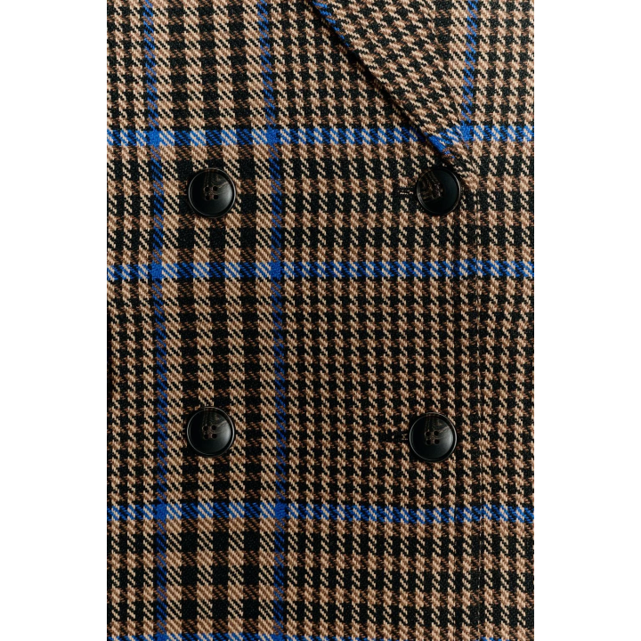 ПАЛЬТО ОВЕРСАЙЗ В КЛЕТКУ