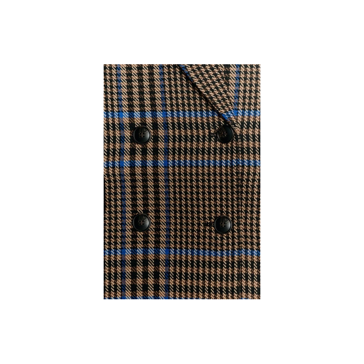 ПАЛЬТО ОВЕРСАЙЗ В КЛЕТКУ