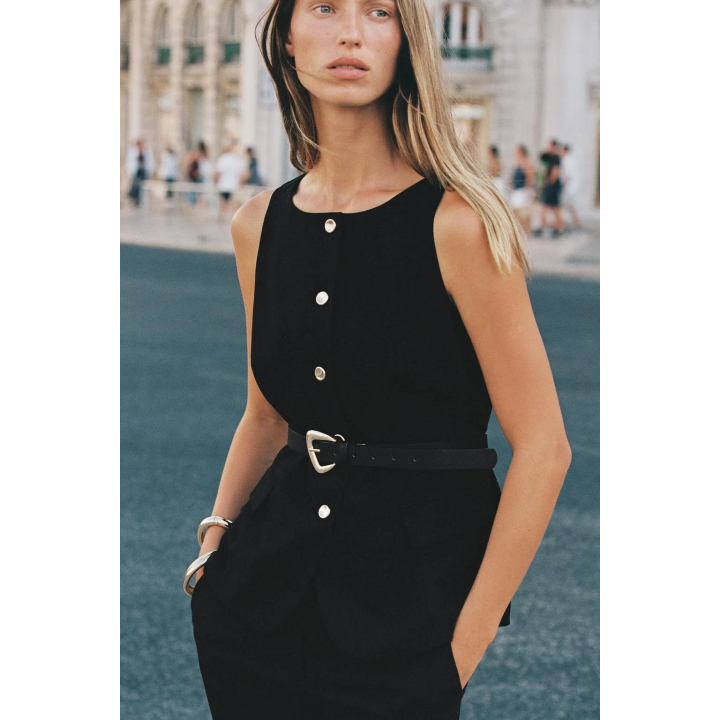 ЖИЛЕТ С РЕМНЕМ