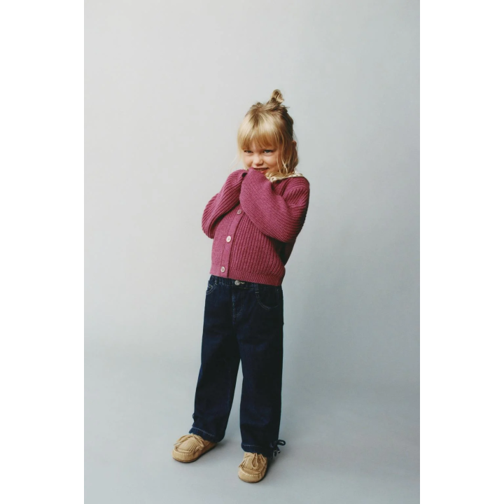 КАРДИГАН С ВЫШИВКОЙ НА ВОРОТНИКЕ