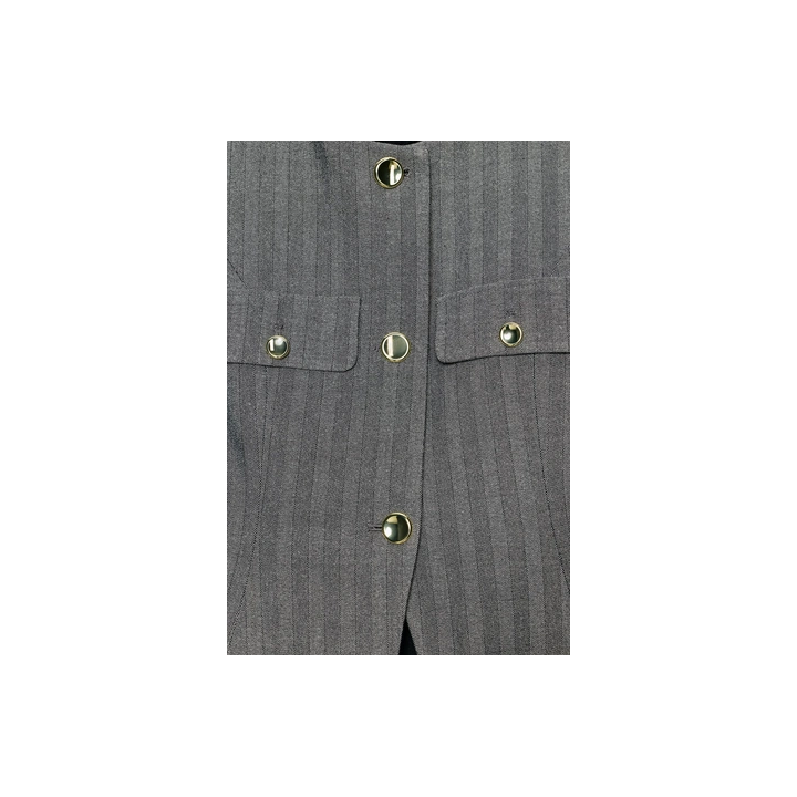 ЖИЛЕТ «ЁЛОЧКА» РАСКЛЕШЁННОГО КРОЯ