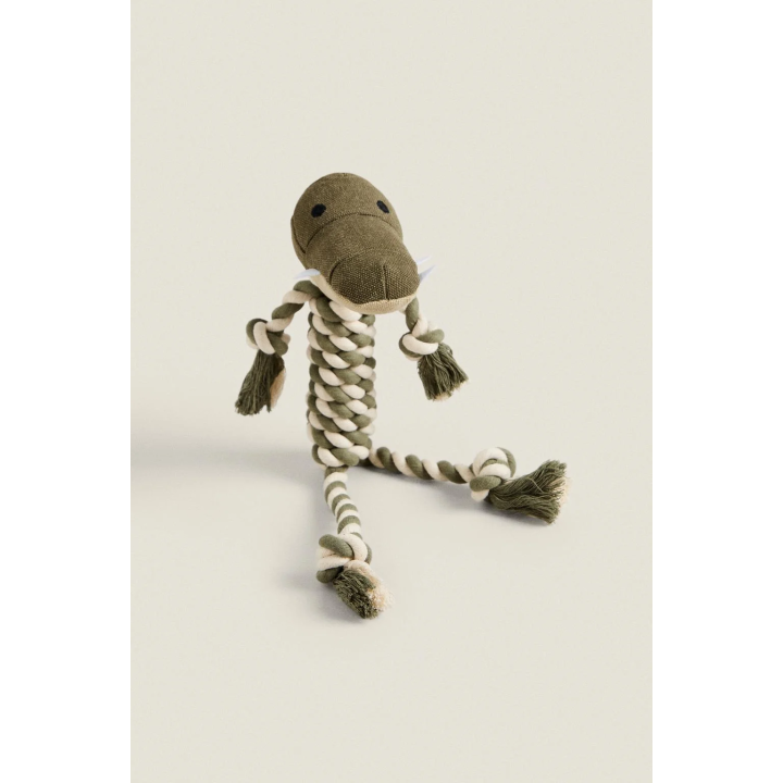 Игрушечный крокодил для домашних питомцев