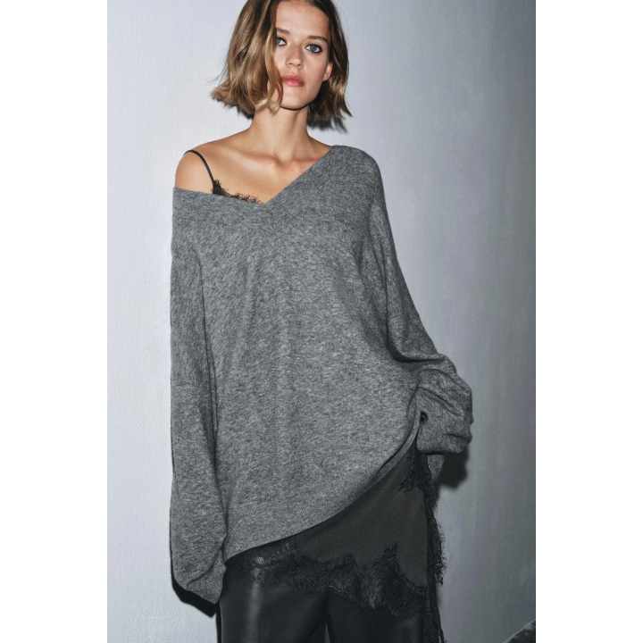 БРЮКИ-ШАРЫ ИЗ ИСКУССТВЕННОЙ КОЖИ — ZW COLLECTION