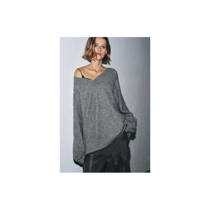 БРЮКИ-ШАРЫ ИЗ ИСКУССТВЕННОЙ КОЖИ — ZW COLLECTION