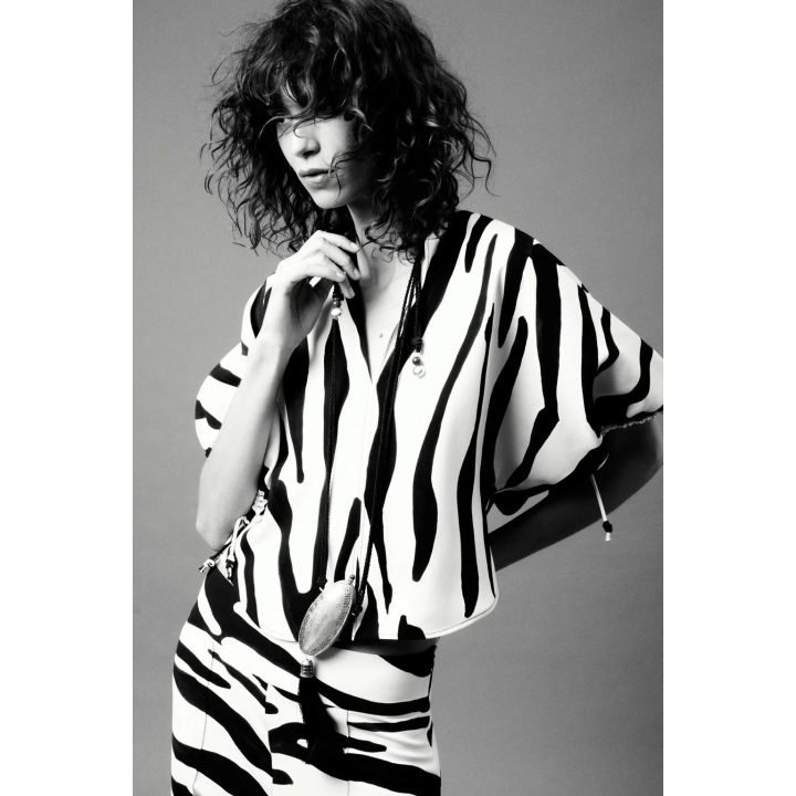 ТОП С АНИМАЛИСТИЧЕСКИМ ПРИНТОМ — ZW COLLECTION