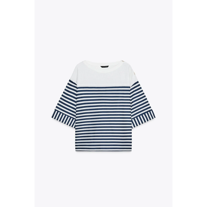 ПОЛОСАТАЯ РУБАШКА ИЗ ЛЬНА