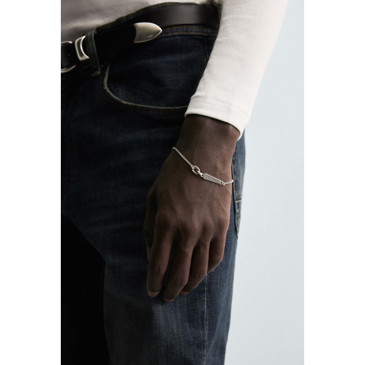 БРАСЛЕТ ИЗ МЕТАЛЛИЧЕСКИХ ЗВЕНЬЕВ