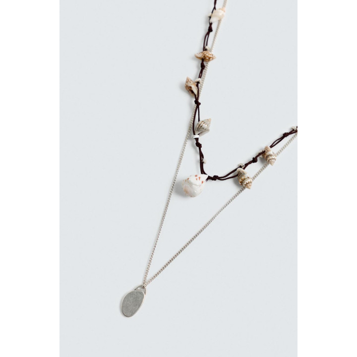 Набор из 2 комбинированных ожерелий