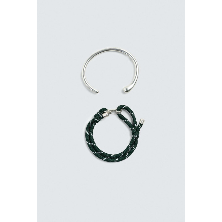 НАБОР ИЗ ДВУХ КОМБИНИРОВАННЫХ БРАСЛЕТОВ