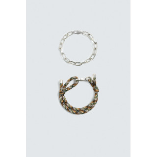 НАБОР ИЗ 2 КОМБИНИРОВАННЫХ БРАСЛЕТОВ