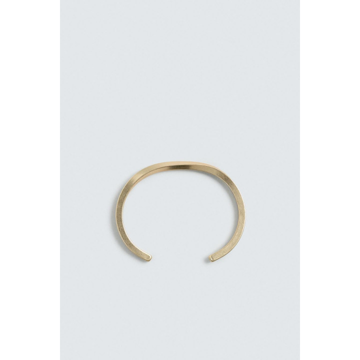 Золотой металлический браслет zara