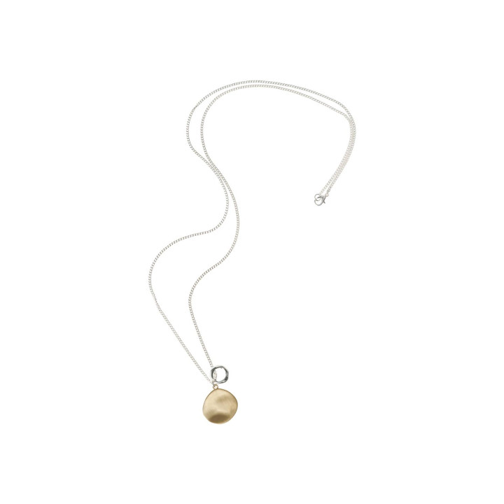 КОНТРАСТНОЕ КОЛЬЕ С ПОДВЕСКАМИ