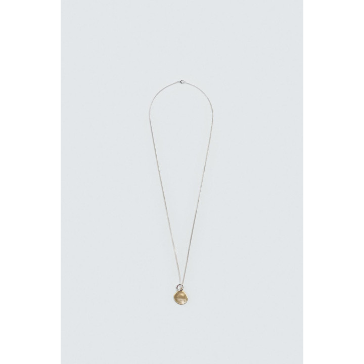 КОНТРАСТНОЕ КОЛЬЕ С ПОДВЕСКАМИ