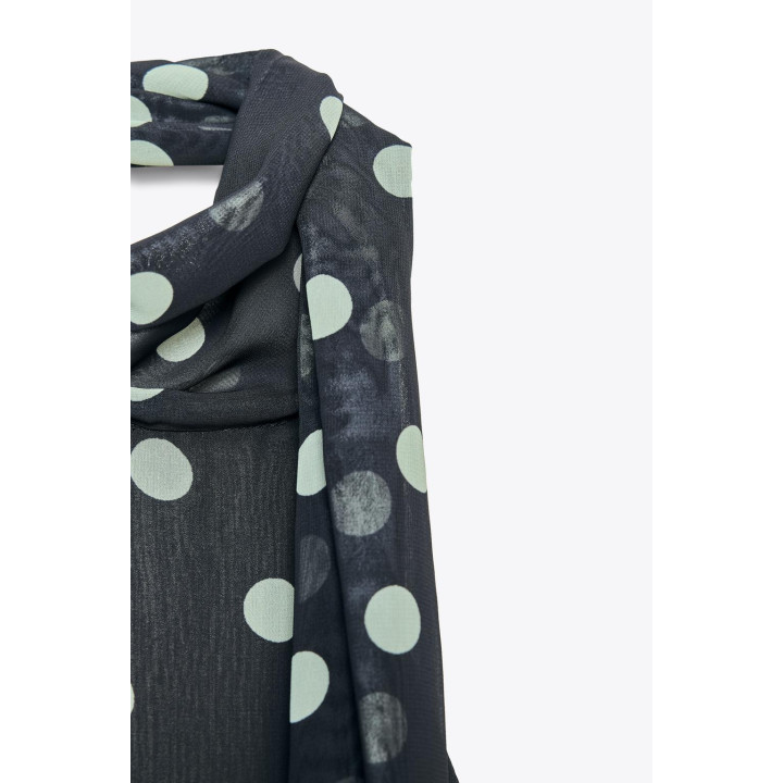 ТОП В ГОРОШЕК С ГОРЛОВИНОЙ ХАЛТЕР