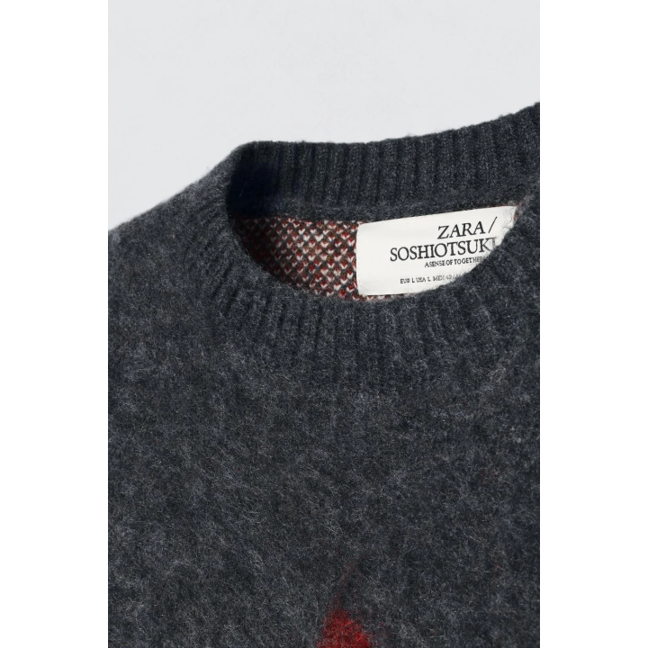 ПАЛЬТО ОВЕРСАЙЗ ИЗ СМЕСОВОЙ ШЕРСТИ