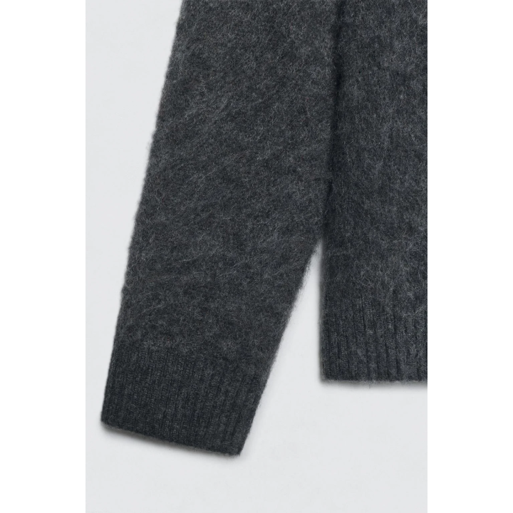 ПАЛЬТО ОВЕРСАЙЗ ИЗ СМЕСОВОЙ ШЕРСТИ