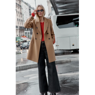 ПАЛЬТО ДВУБОРТНОЕ С ПОГОНАМИ