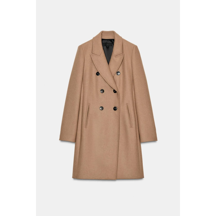 ПАЛЬТО ДВУБОРТНОЕ С ПОГОНАМИ