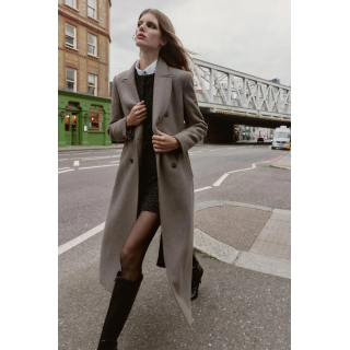 ДЛИННОЕ ДВУБОРТНОЕ ПАЛЬТО