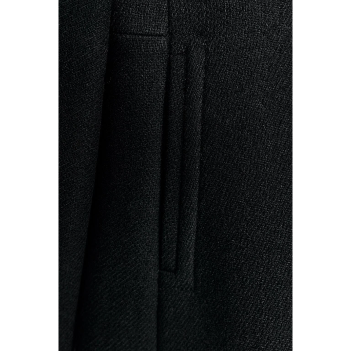 ДВУБОРТНОЕ ПАЛЬТО ИЗ ШЕРСТИ