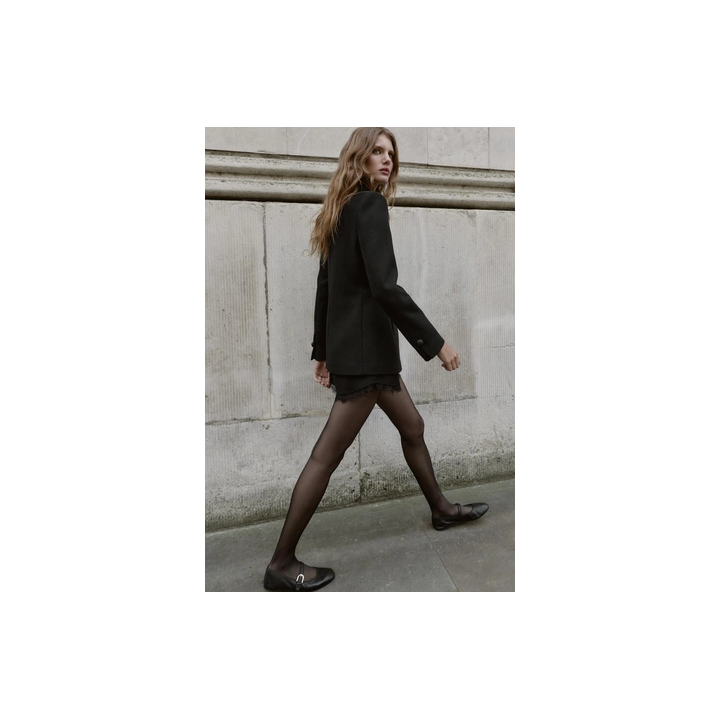 ДВУБОРТНОЕ ПАЛЬТО ИЗ ШЕРСТИ