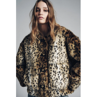 КУРТКА С АНИМАЛИСТИЧЕСКИМ ПРИНТОМ — ZW COLLECTION