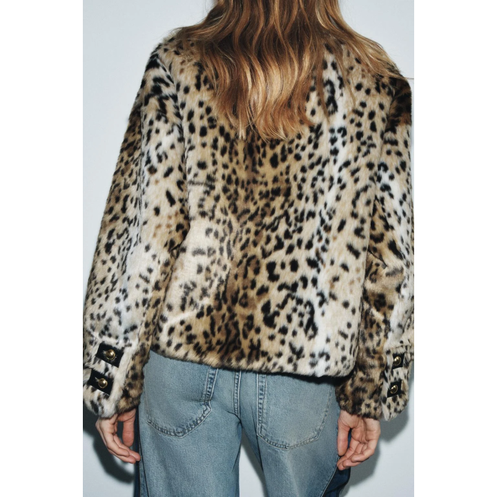 КУРТКА С АНИМАЛИСТИЧЕСКИМ ПРИНТОМ — ZW COLLECTION