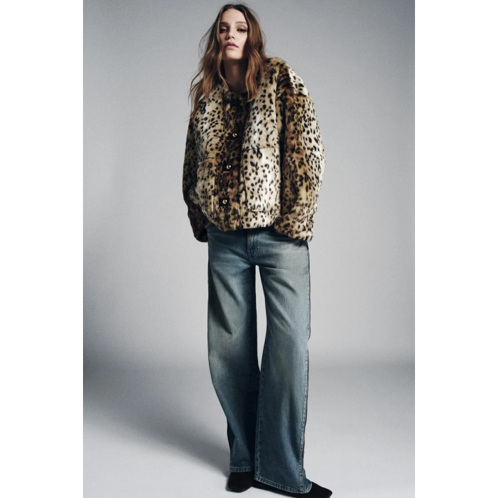 КУРТКА С АНИМАЛИСТИЧЕСКИМ ПРИНТОМ — ZW COLLECTION