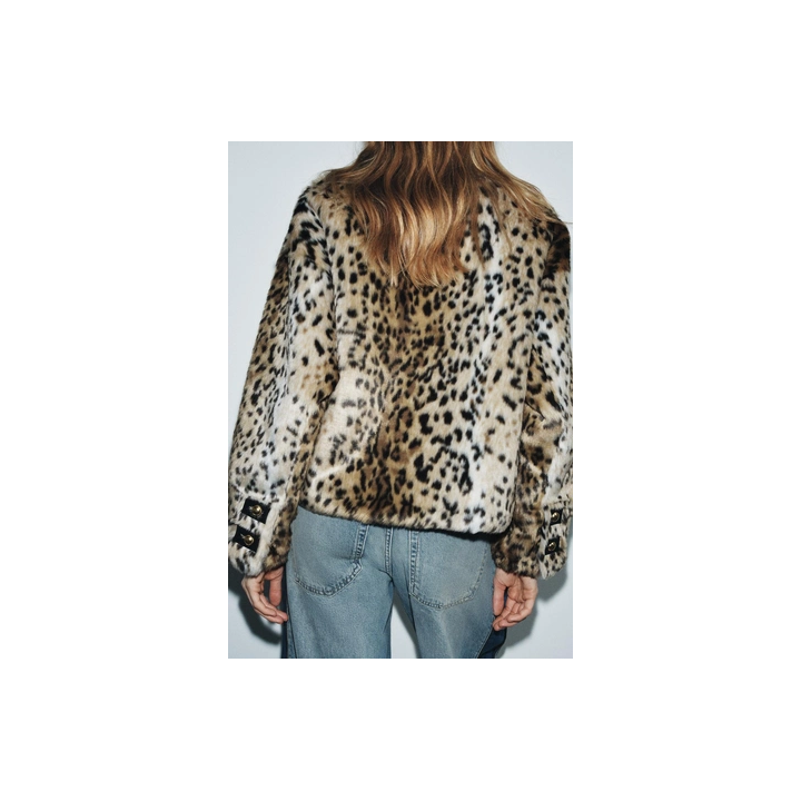 КУРТКА С АНИМАЛИСТИЧЕСКИМ ПРИНТОМ — ZW COLLECTION