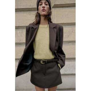 КОРОТКОЕ ПАЛЬТО ИЗ ИСКУССТВЕННОГО МЕХА