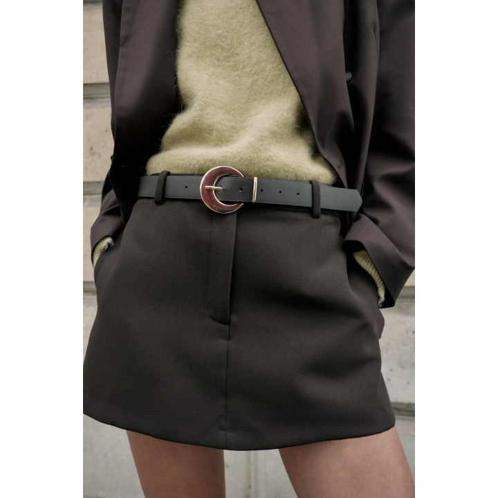 КОРОТКОЕ ПАЛЬТО ИЗ ИСКУССТВЕННОГО МЕХА