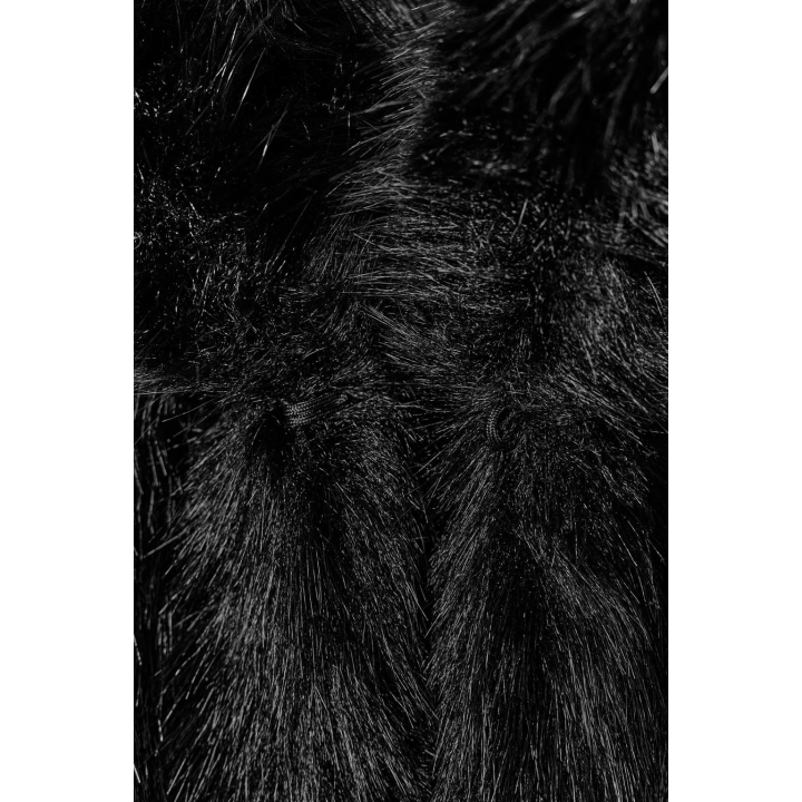 КОРОТКОЕ ПАЛЬТО ИЗ ИСКУССТВЕННОГО МЕХА