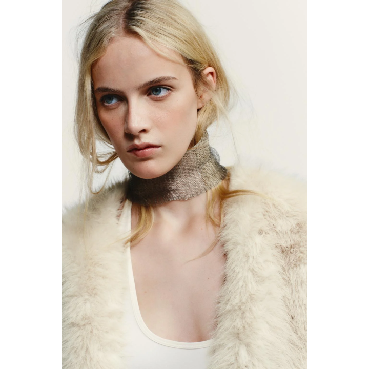 ЖИЛЕТ ИЗ ИСКУССТВЕННОГО МЕХА