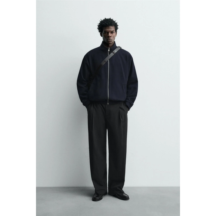 ДВУСТОРОННИЙ БОМБЕР ИЗ ШЕРСТИ И КАШЕМИРА