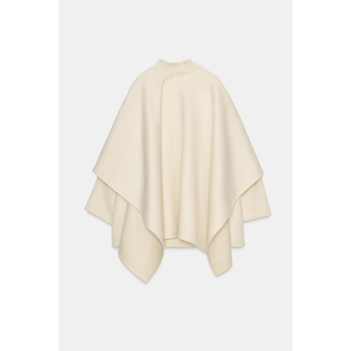 ПАЛЬТО-КЕЙП ИЗ СМЕСОВОЙ ШЕРСТИ — ZW COLLECTION