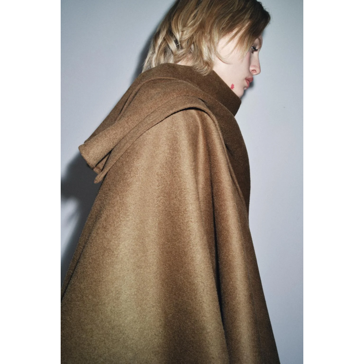 ПАЛЬТО-КЕЙП ИЗ ШЕРСТИ — ZW COLLECTION