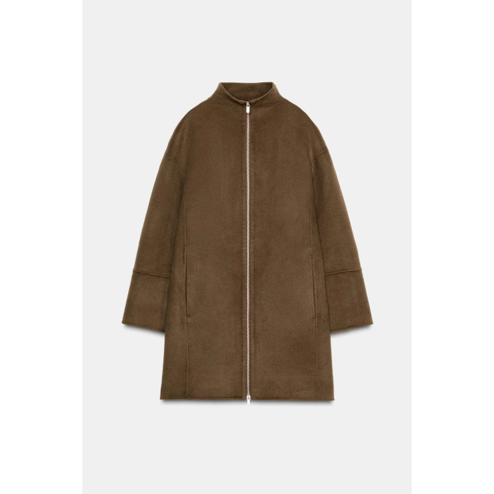 ПАЛЬТО-КЕЙП ИЗ ШЕРСТИ — ZW COLLECTION