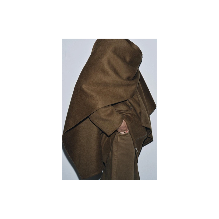 ПАЛЬТО-КЕЙП ИЗ ШЕРСТИ — ZW COLLECTION