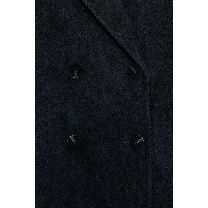 ДЛИННОЕ ПАЛЬТО ИЗ СМЕСОВОЙ ШЕРСТИ — ZW COLLECTION LIMITED EDITION