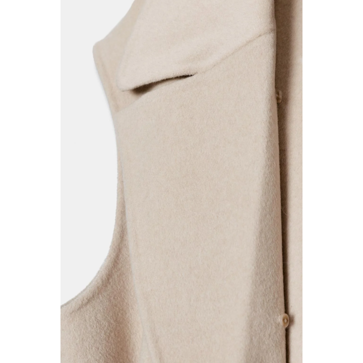 ЖИЛЕТ С ВОРОТНИКОМ ИЗ ИСКУССТВЕННОГО МЕХА — ZW COLLECTION