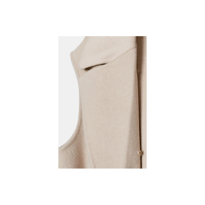 ЖИЛЕТ С ВОРОТНИКОМ ИЗ ИСКУССТВЕННОГО МЕХА — ZW COLLECTION