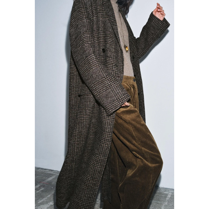 ПАЛЬТО В КЛЕТКУ — ZW COLLECTION