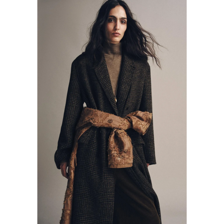 ПАЛЬТО В КЛЕТКУ — ZW COLLECTION