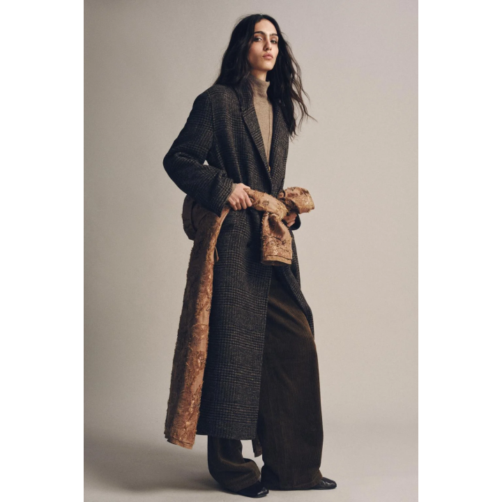 ПАЛЬТО В КЛЕТКУ — ZW COLLECTION